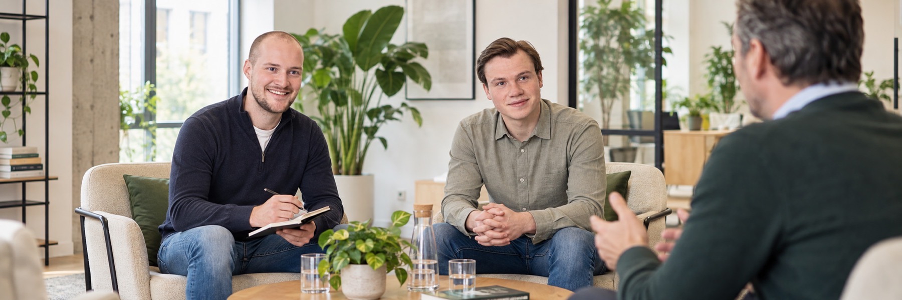 weDigitize in gesprek met een klant